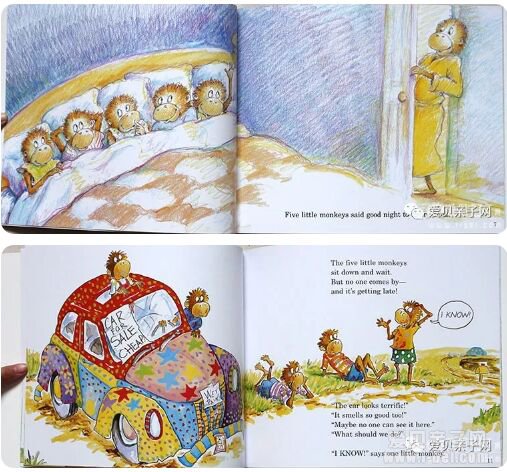 ���¶����ֻС���� Five Little Monkeysϵ��