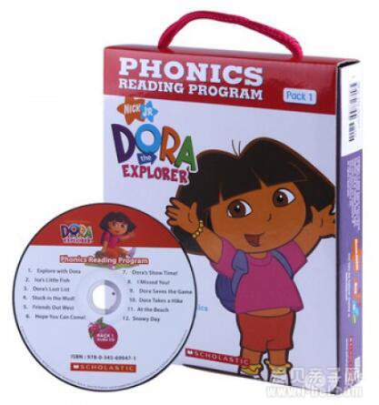 女孩最爱:DORA朵拉phonics1-3辑动画资源分享