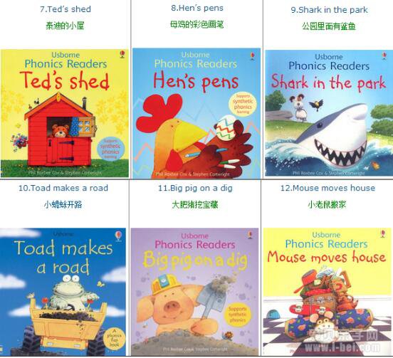 Ӣ����Ȼƴ��Usborne Phonics Readers12��PDF+MP3��Ƶ