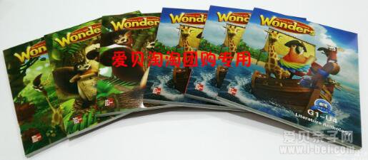 美国加州Literature Anthology文学赏析G1共6本ib点读包