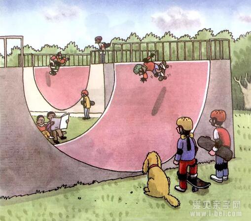 牛津阅读树绘本阅读之Floppy and the skateboard中文指导