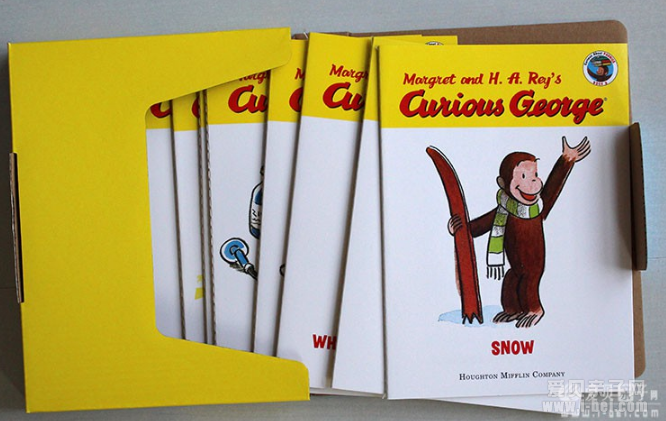 Curious George乔治好奇猴自然拼读Phonics系列