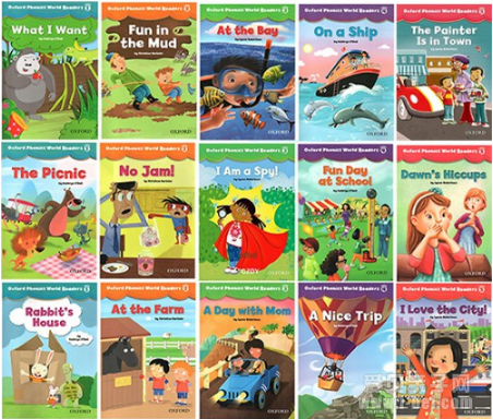 牛津拼读分级Oxford Phonics World 15册
